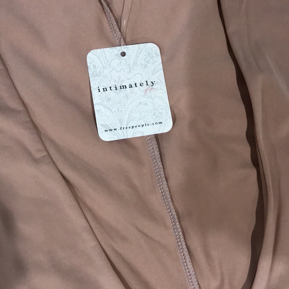 Free People Intimately Top Camisole Second Skin Size M Tan Nude - Picture 2 of 6